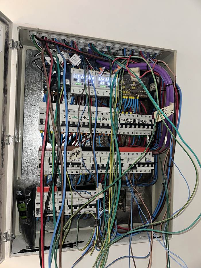 Ordenando el cableado
